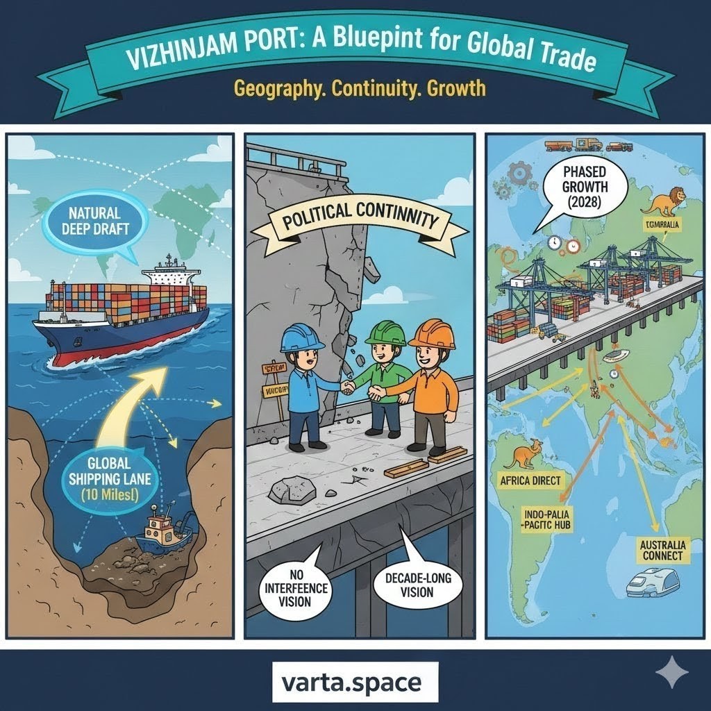 Vizhinjam Port: A Year One Success Story and the Blueprint for Long-Term Maritime Dominance